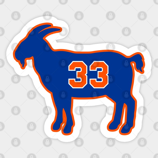 Patrick Ewing New York Goat Qiangy Sticker by qiangdade